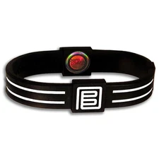 NEW PURE ENERGY BALANCE BAND - HOLOGRAM FREQUENCY POWER - SILICONE DUO BRACELET