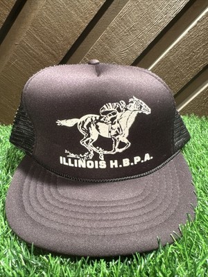 VTG Illinois H.B.P.A. Mesh SnapBack Trucker Hat NWOT 