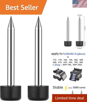 Durable Fiber Fusion Splicer Electrodes - Compatible with FSM-50S/80S & More