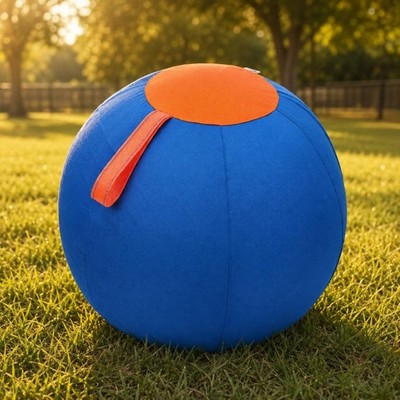 Aufblasbarer Hundeball Soft Creature Spielzeug interaktiv zum Apportieren Spielzeit,