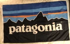 Patagonia Banner Flag Indoor Outdoor Wall Hanging 58" X 35.5" Retail Dorm Home