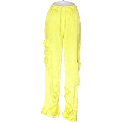 Rotate, Pyjamahose, Größe: 36, Gelb, Viskose, Einfarbig, Satin, Damen #N15