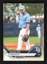 Brandon Lowe 2025 Topps Now Road to Opening Day #OD-39