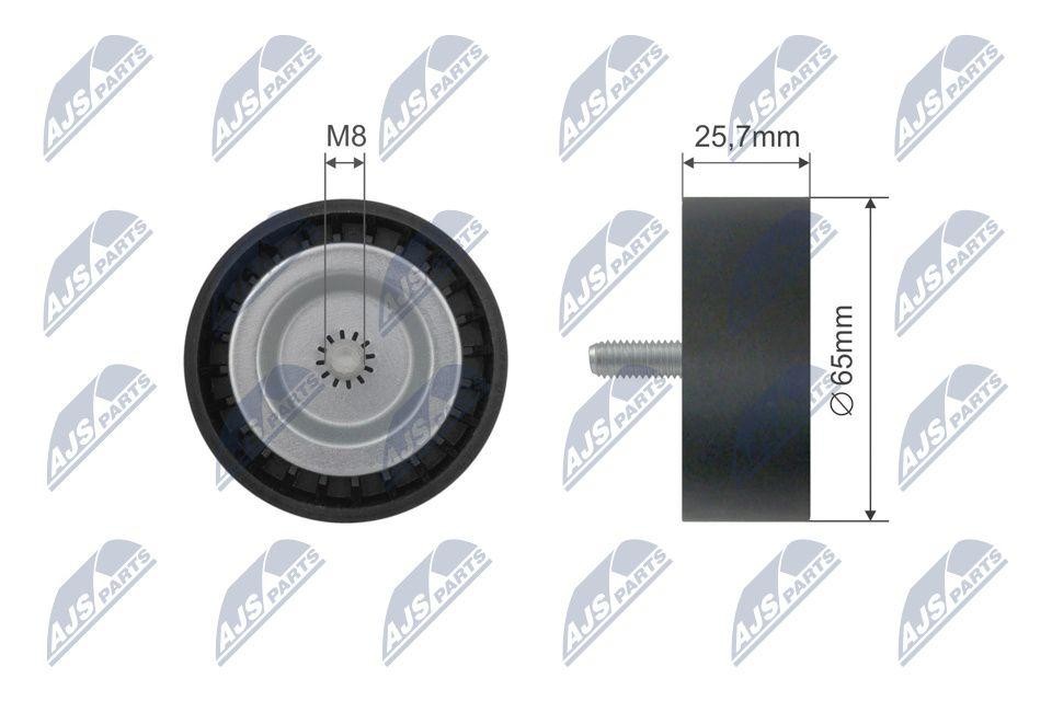 NTY Idler/Guide Pulley for Serpentine Belt RNK-CH-032 for Jeep Mercedes-Benz