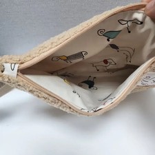 Handmade Furry Pouch Small Bag Cute Winter Accessory