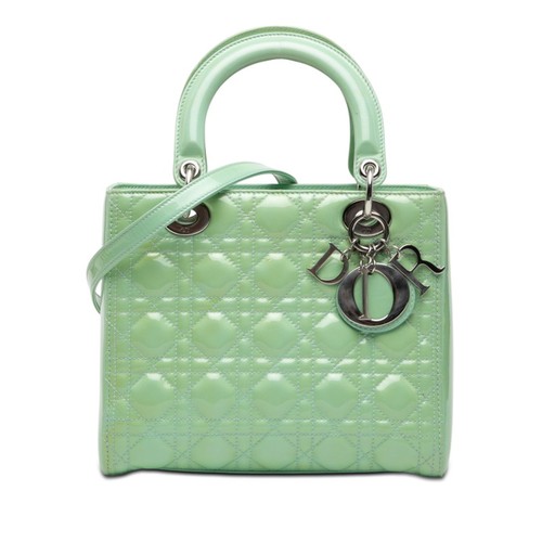 Christian Dior Canage Lady Dior Medium Handbag Shoulder Bag 2WAY Women 【Us...