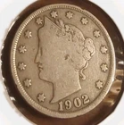 Photo of a 1902-P Liberty Nickel from an eBay listing that sold on Jul 16, 2026