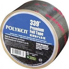 Polyken 339 63mm X 55M Cold Weather Premium Foil Tape, High-Performance
