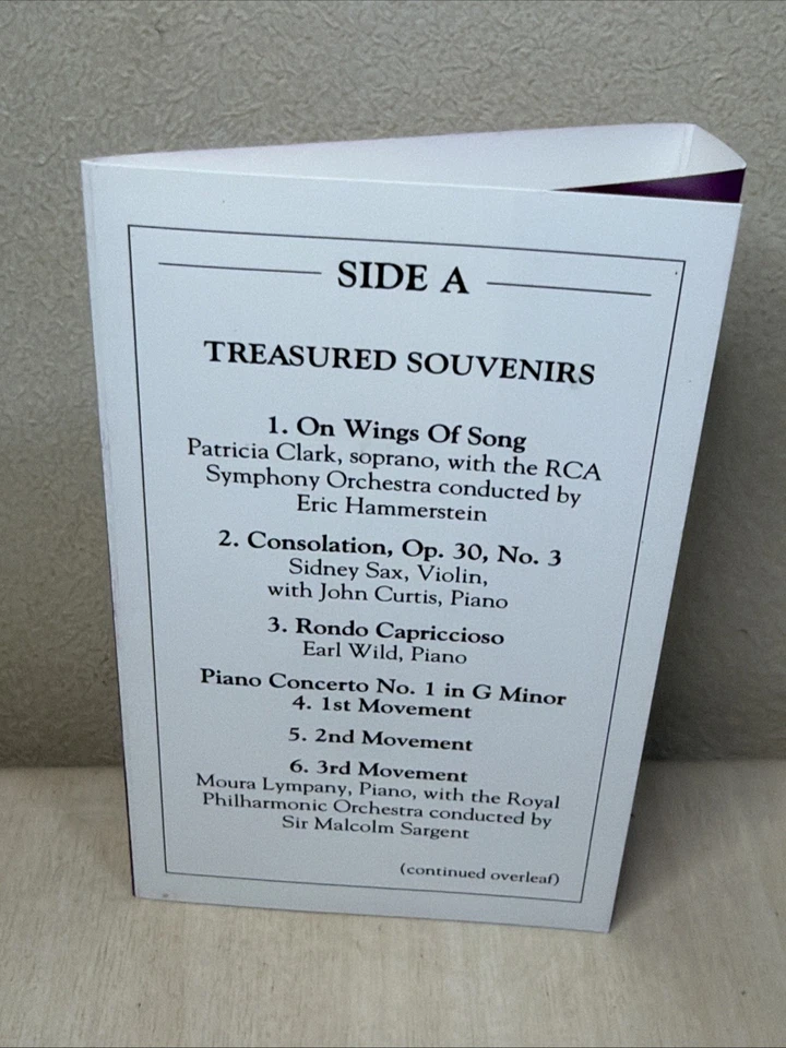 Mendelssohn, Cassette 2, Golden Favourites, Audiocassette - Image 3 of 4