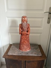 Sumerian Sumer Aztec Maya Plaster Statue Sculpture Egypt Iraq Mesopotamia