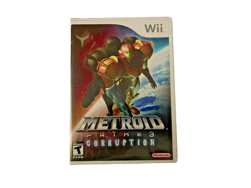 Metroid Prime 3 Corruption  : Nintendo Wii : Tested : Complete In Box (CIB)