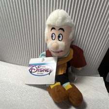 Disney Geppetto Mini Bean Bag Plush Pinocchio 8 Inch Ages 3 3-4 4-7 8-11 Years
