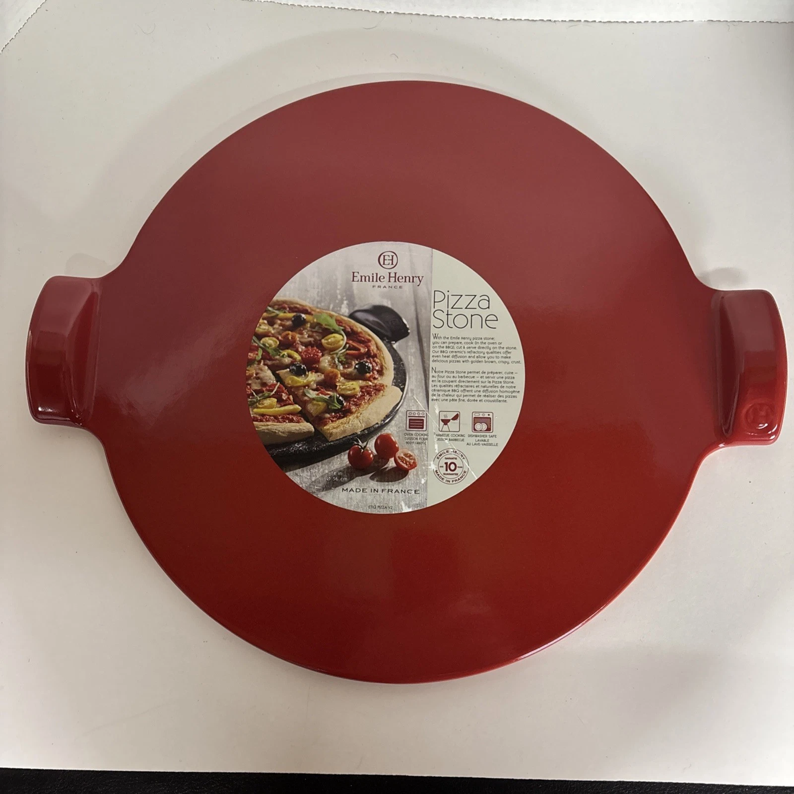 Emile Henry Made in France 14 -Inch Pizza Stone