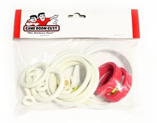Williams World Cup Pinball Machine Replacement Repair Rubber Ring Kit White
