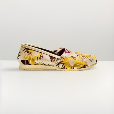 Kansai Men Loafers Tropical Print Pineapple Made In Japan Sz 10.5 Resort Beach