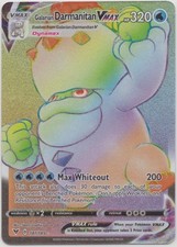 Pokemon Galarian Darmanitan VMAX 187/185 Vivid Voltage Rainbow Secret NM English on eBay