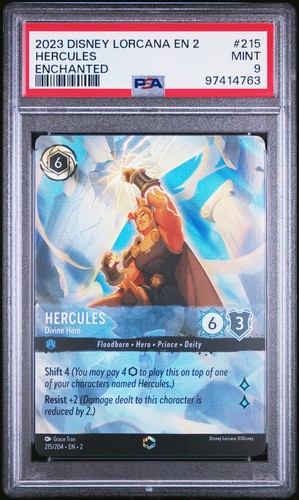 Hercules - Divine Hero graded PSA 9 for sale on eBay