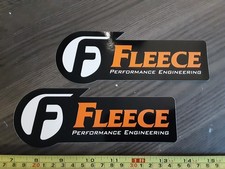 Lot Of 2 Fleece Performance Diesel Racing Decals Stickers Nhra Nascar Turbo Lot Of 2 Fleece Performance Diesel Racing Decals Stickers Nhra Nascar Turbo