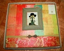 BasicGrey SUBLIME 12"x12" ALBUM with WOOD FRAME scrapbooking K&COMPANY