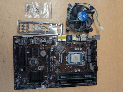 ASRock H87 Pro4 Mainboard mit CPU und DDR3 Arbeitsspeicher