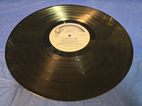 THE PARTRIDGE FAMILY CHRISTMAS CARD - VINYL RECORD LP (DISC ONLY, NO COVER) - Picture 3 of 3