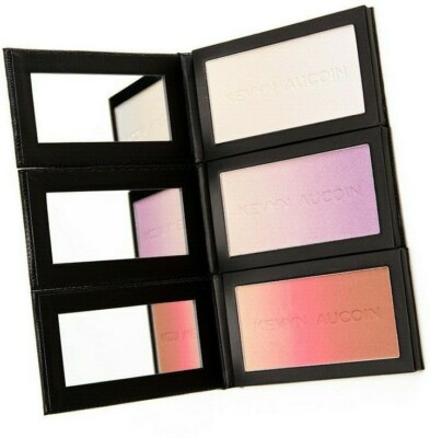 Kevyn Aucoin Neo-Trio Palette Capri Bronzer, Ibiza Highlighter & Set Powder NIB 