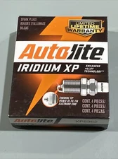 Autolite Iridium XP Spark Plugs XP5362 4-Pack New