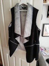Silver Fox Fur Gilet 2xl