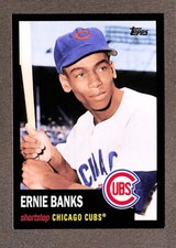 2021 Topps Cards That Never Were Black Parallel #CNW-3 Ernie Banks /299