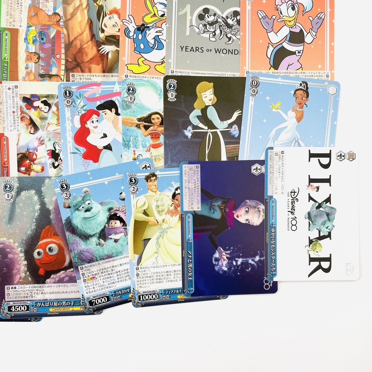 Disney 100 Celebration トレーディングカード Disney100 Celebration Trading Card Weiss Schwarz Booster Lot