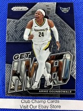 2023 #9 Arike Ogunbowale WNBA Panini Prizm Basketball GET HYPED Insert Wings