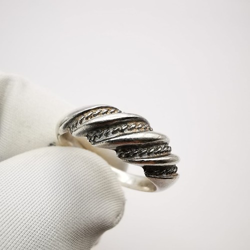 Vintage Beautiful 925 Sterling Silver Women's Ring,Jewelry 5 g - Picture 2 of 7