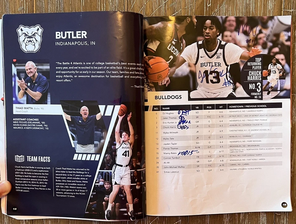 Gradey Dick Toumani Camara Rookie Auto Battle 4 Atlantis Program Jaxson Robinson - Image 3 of 4