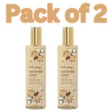 Bodycology Cozy Fireside S  more Fragrance Mist 8 fl oz Marshmallow Chocolate 2pk