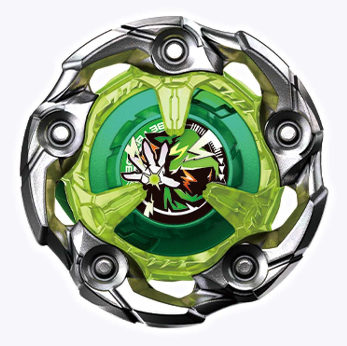 Beyblade X UX-WAND WIZARD *ROD 1-60R (NEW GREEN) +Launcher