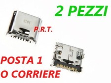 CONNETTORE RICARICA ( 2 pezzi MICRO USB PER SAMSUNG  SM-T561 Galaxy Tab E 9.6 3G