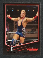2013 Topps WWE Jack Swagger #16 Black Border