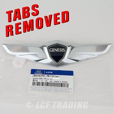 Tabs Removed Genuine Wing Emblem Rear Trunk 15-17 Hyundai Genesis 86330-b1000 Tabs Removed Genuine Wing Emblem Rear Trunk 15-17 Hyundai Genesis 86330-b1000
