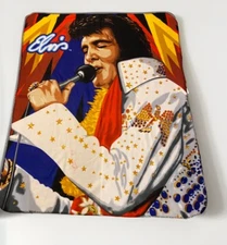 Elvis Presley 2012 polyester fleece the Northwest Company blanket Stain