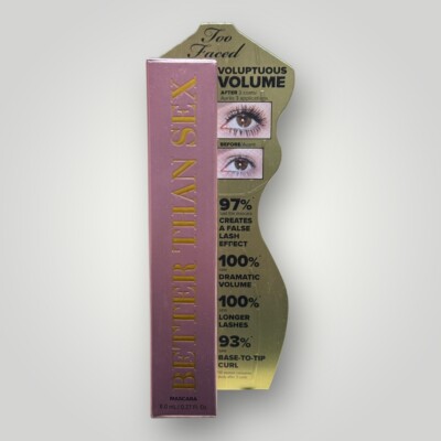 Too Faced Better Than Sex Mascara, Black - 0.27oz