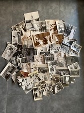 Set of old Soviet photographs Weddings 1950-1990, 59 pieces.