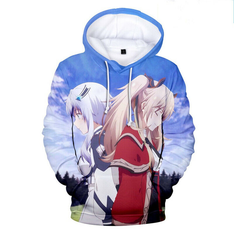 Maou Gakuin No Futekigousha Hoodie For Mens Womens， Anime Character Hoodie  Cosplay Fashion Tops