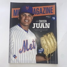 2015 NEW YORK METS MAGAZINE VOLUME 54 ISSUE 3 Juan Lagares LkNew