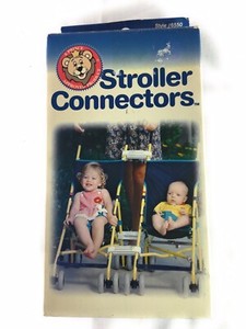 twin stroller connector