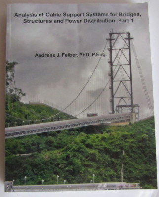 Analysis of Cable Support Systems for Bridges, Structures and Power Distribution