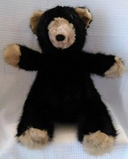 Real Mink Fur Plush Stuffed Teddy Bear 14"