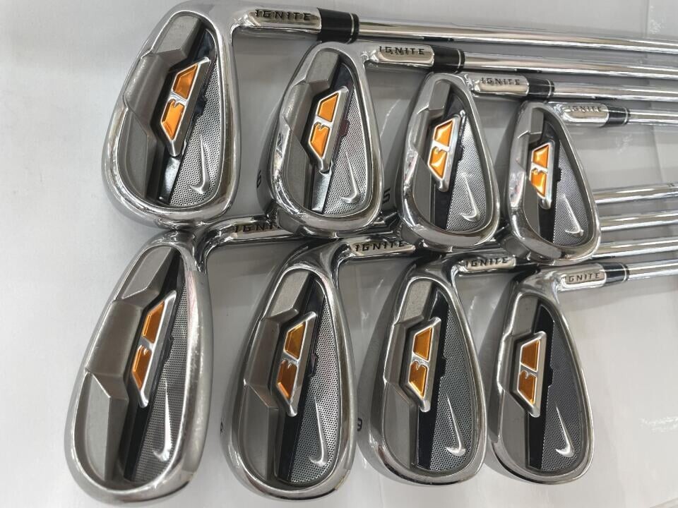 【NIKE】IGNITE イグナイト ゴルフクラブ 8本セット UNI-FLEX Nike Ignite 3 Us Iron Set 4i-9i Pw Sw 8 pcs UNI Flex Genuine