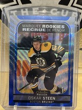 2021-22 O-PEE-CHEE PLATINUM OSKAR STEEN MARQUEE ROOKIES BLUE SURGE PARALLEL