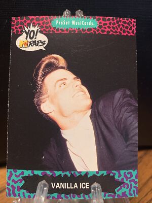 1991 Pro Set Yo! MTV Raps #90 Vanilla Ice | eBay