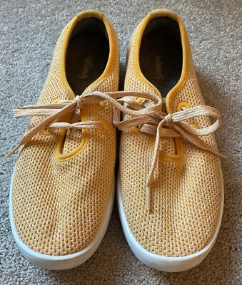 Allbirds Orange Yellow Tree Skippers, Sneakers 10 Allbirds Tree Skipper Casual Shoes Mens US 10 Orange White  main image 4